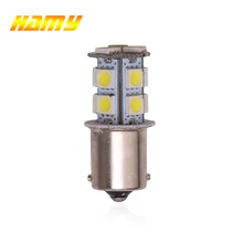 1х P21W BA15S 1156 Bay15d 1157 Автомобильный светодиодный сигнальная Поворотная лампа светильник авто тормоз стояночный задний фонарь супер яркий Клин Сторона белый красный