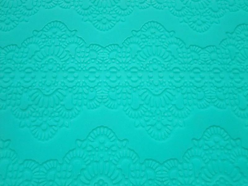 High Quality Silicone Fondant Mat Kitchen Flower Pattern Lace Mold For Cake Decorating