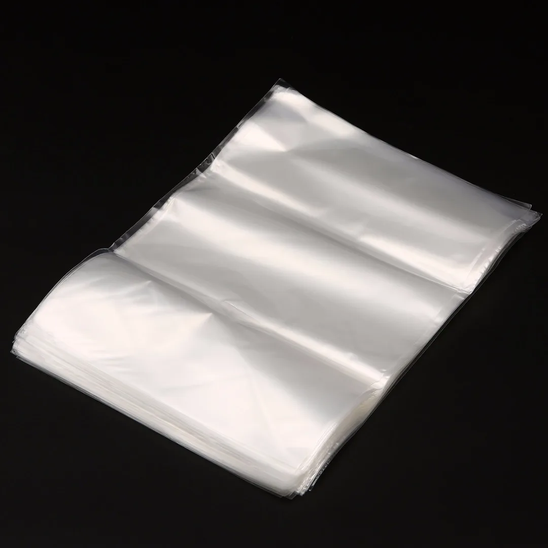 

100pcs Multi-size Transparent Soft POF Shrink Wrap Film Heat Seal Bag Mayitr Gift Packing Soap Box Jars Cosmetics Packaging Bags