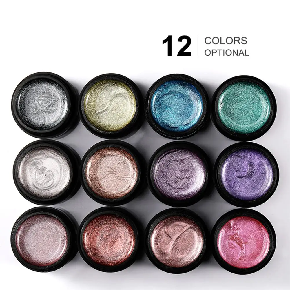 

ROSALIND Elastic Metal Spider Painting Drawing Gel DIY UV Soak Off Nail Lacquer New product