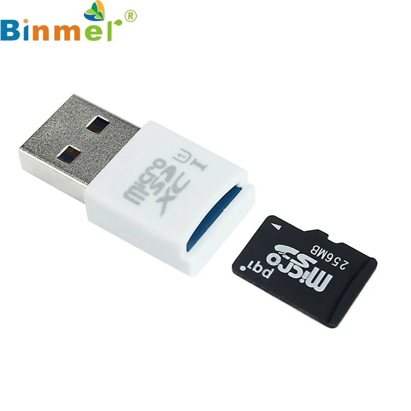 Binmer Mecall MINI 5 Гбит/с супер скорость USB 3,0 Micro SD/SDXC TF кардридер адаптер