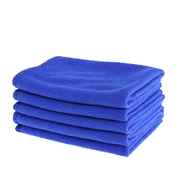 

5Pcs Soft Absorbent Wash Cloth Car Auto Care Microfiber Cleaning Towels
