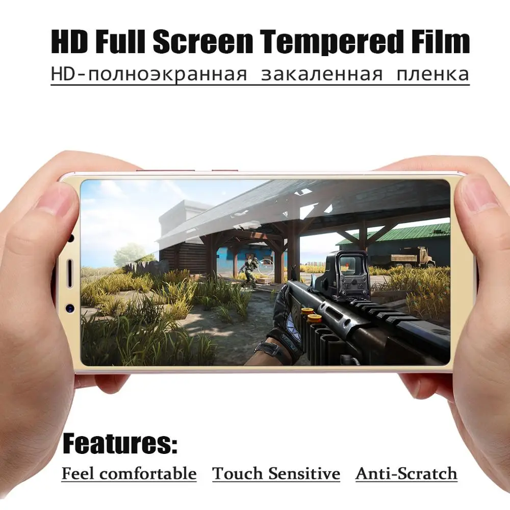 KXM1338_4_Full Screen Cover Tempered Glass for Xiaomi Redmi Note 5