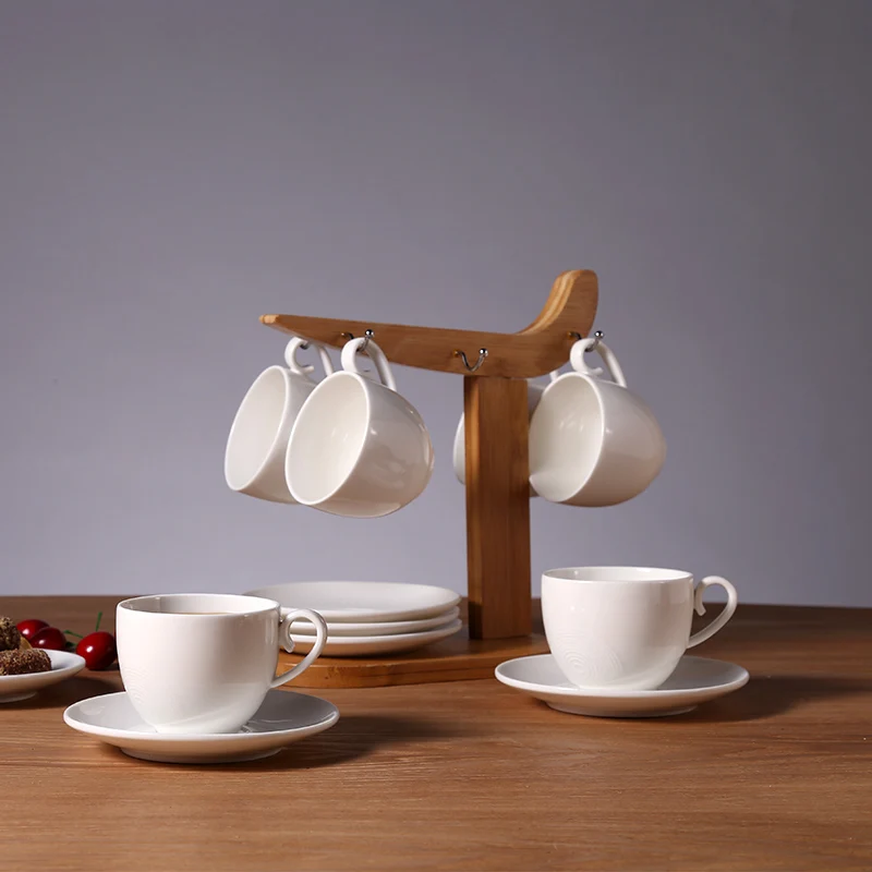 Modern Minimalist Afternoon Tea Tea Cups Set Creative Ceramic Bone