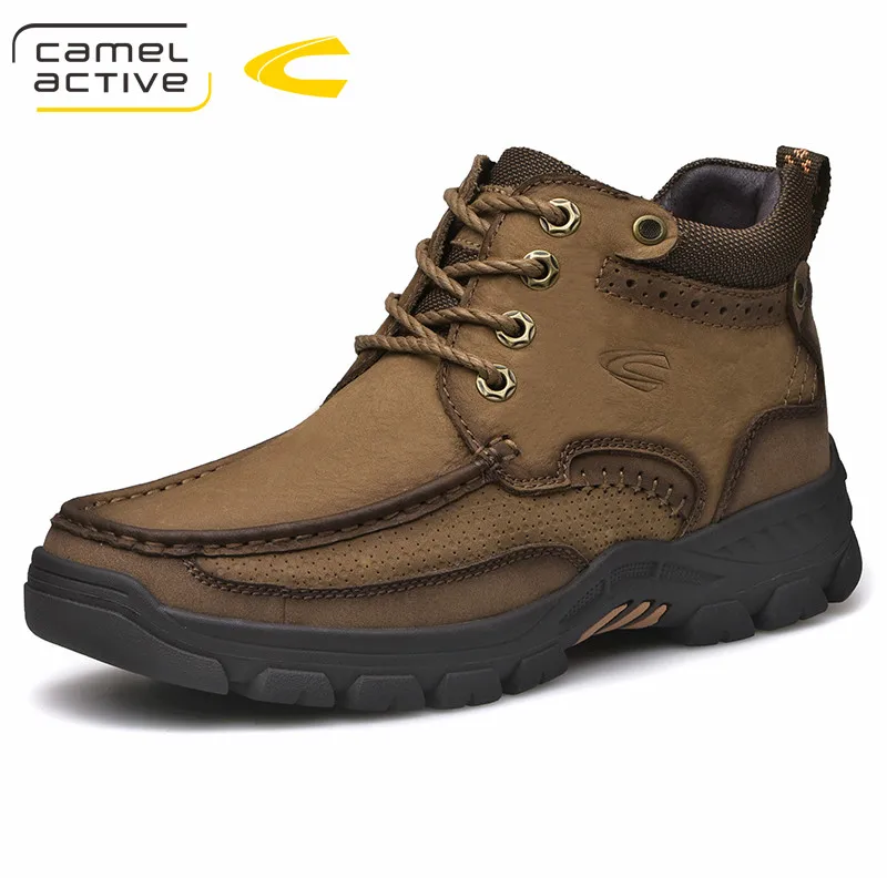 biker boots camel
