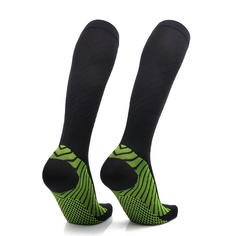 YISHENG медицинские подошвенные модные носки для мужчин и женщин Компрессионные чулки гольфы для варикозного расширения вен