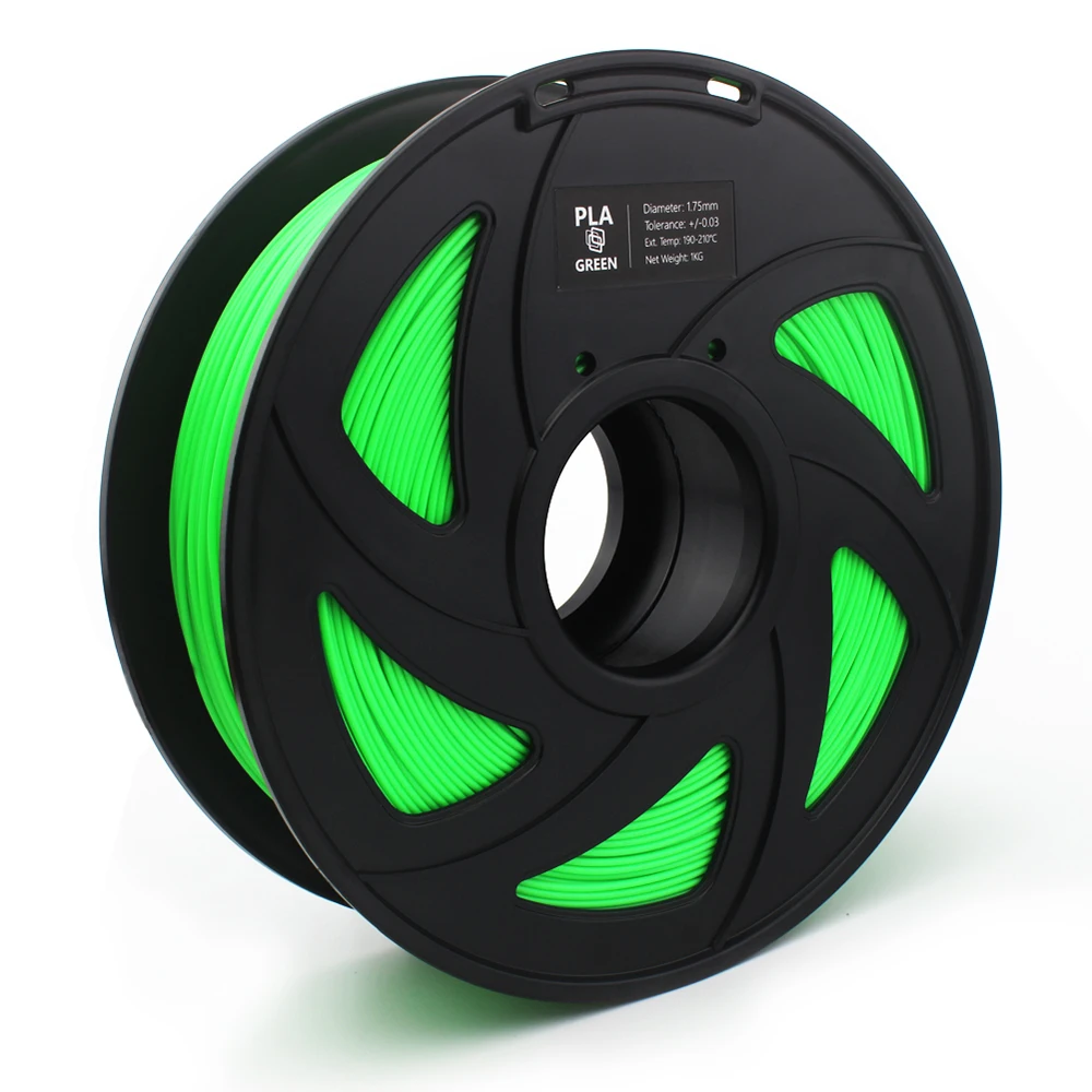 CREOZONE PLA 3D Printer Filament Green Color 1000 (3)