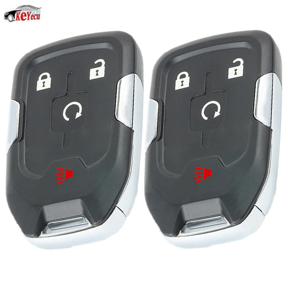 Replace Remote Smart Key fob Case 6 Button for Chevrolet Suburban Tahoe HYQ1AA