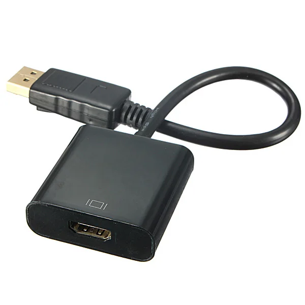 HFES Горячая HD DP Displayport Мужской HDMI Женский кабель конвертер адаптер для ноутбука hp Del