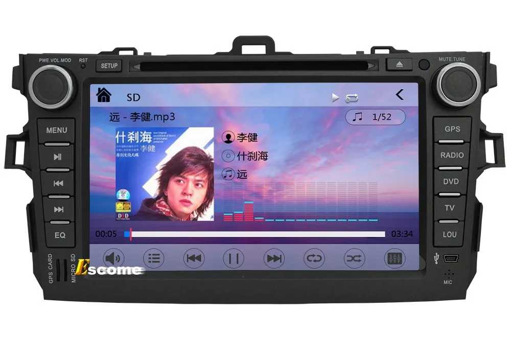 Flash Deal MTK3360 Car DVD Player For Toyota Corolla 2006 2007 2008 2009 2010 2011 with 800MHz CPU Dual Core Bluetooth Radio GPS Navigation 20 Flash Deal MTK3360 Car DVD Player For Toyota Corolla 2006 2007 2008 2009 2010 2011 with 800MHz CPU Dual Core Bluetooth Radio GPS Navigation 20