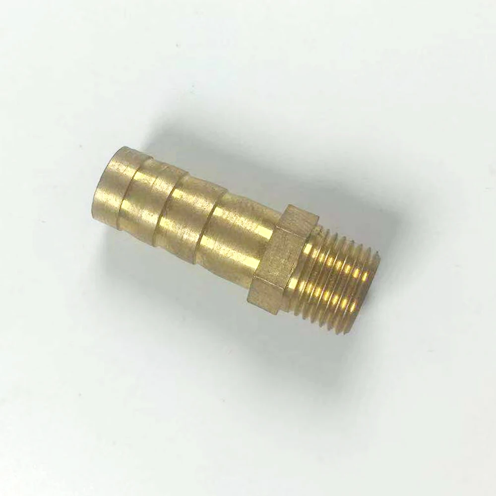 1 шт. трубный фитинг 6 мм 8 10 12 шланг Барб x 1/8 &quotBSP Мужская резьба латунная колючая