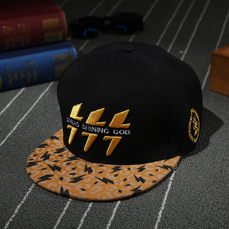 Новые брендовые кепки snapback, черные кепки, хип-хоп кепки Snapback chapeu SWAG SHINING GOD для мужчин и женщин, модные хип-хоп кепки BKX508