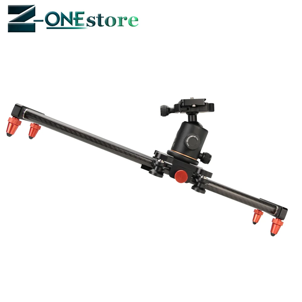 40cm DSLR Camera Video carbon fiber Slider Track Dolly Rail Stabilizer System for Canon Pentax Sony Camcorder SLR DV Movie Film