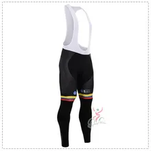Зимние флисовые Термальность Колумбия команда только Для Мужчин's Велоспорт длинный комбинезон брюки Джерси Ropa Ciclismo