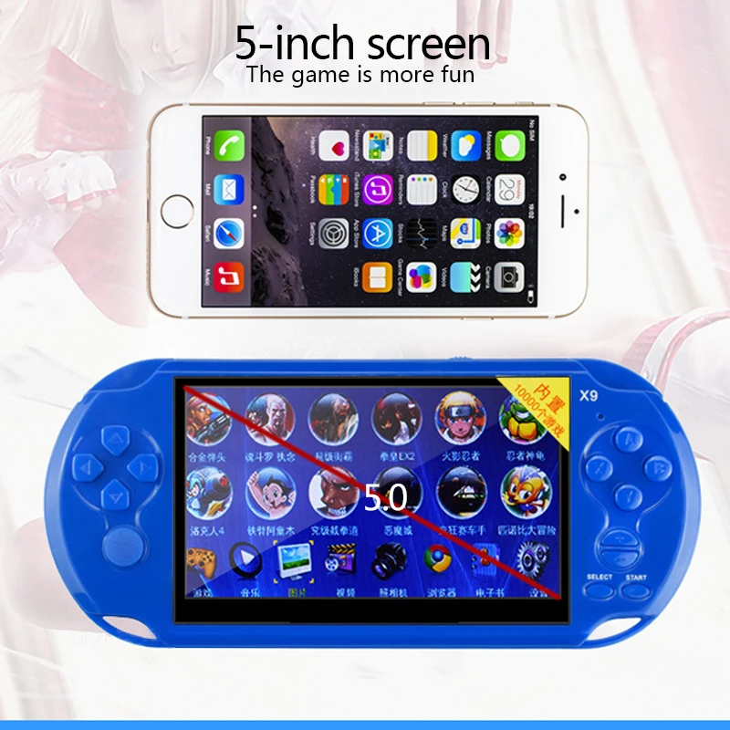 Buy Portable Handheld Game Consoles 8GB 5.0" Screen