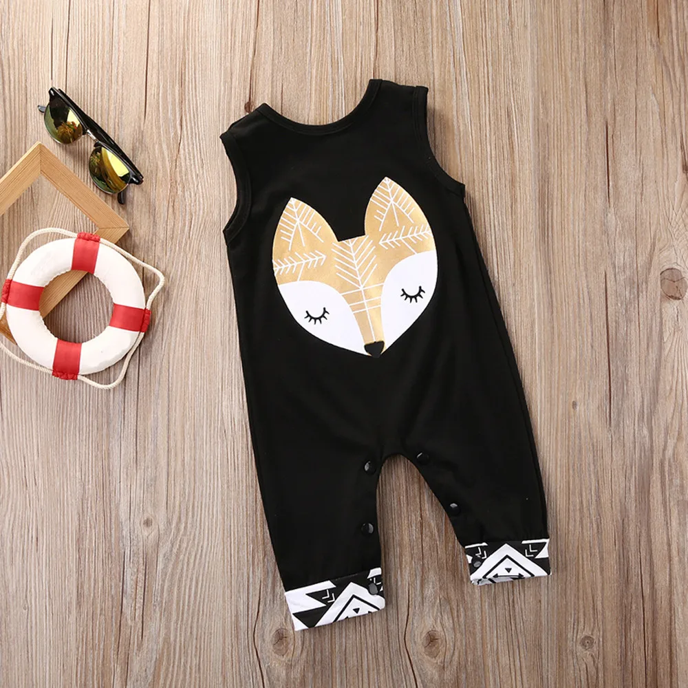 

Fashion Newborn Infant Baby Print Romper Jumpsuit Clothes Outfits Summer Baby Boy roupa de bebe Rompers Baby Clothes