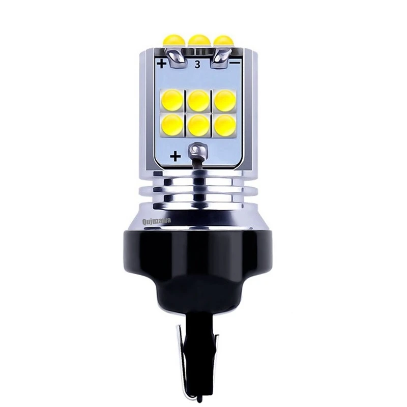 Новый супер яркий светодиодный чип CREE T20 7443 W21/5 Вт 1 шт. лампа поворотника
