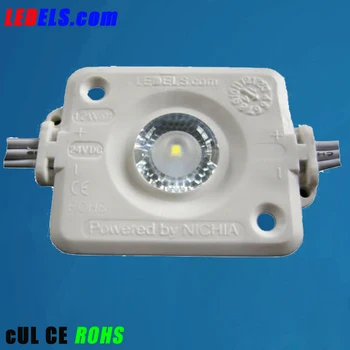 

free shipping!24V 1.2w 120lm powered by Osram /Nichia high power led module led strips lights for outdoor single sided light box