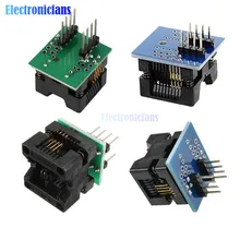 1pcs sop8 para dip8 sop8 vez dip8 soic8 para dip8 ic soquete programador adaptador soquete para ampla 150mil 200mil eletrônica inteligente