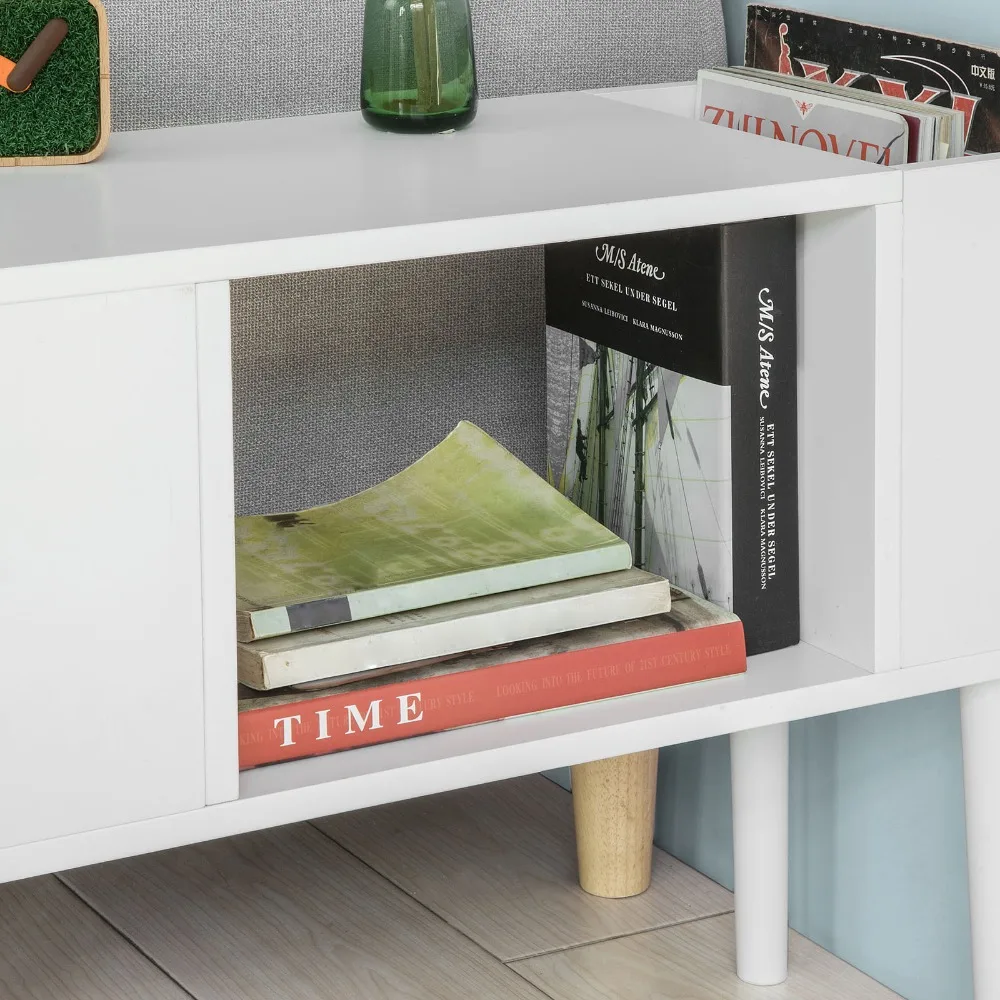 SoBuy FBT60-W, Side Table Coffee End Table on Solid Wood Legs with Drawer Living Room Furniture SoBuy FBT60-W, Side Table Coffee End Table on Solid Wood Legs with Drawer Living Room Furniture