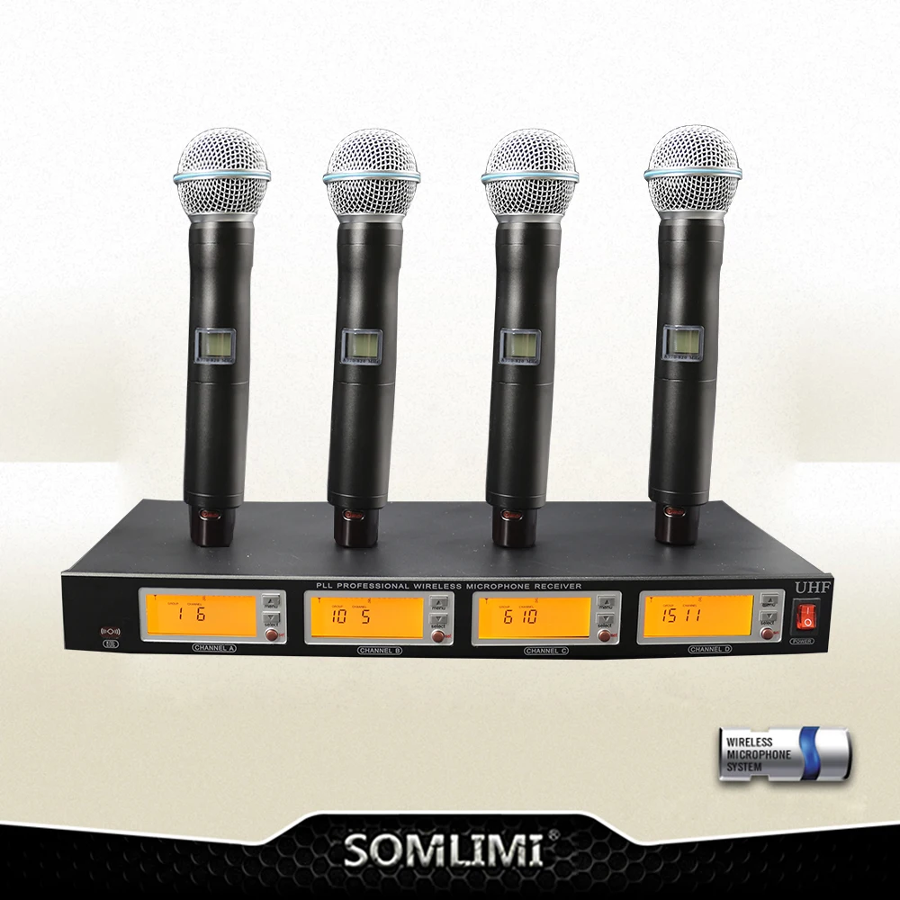 NEW SLM 4000 Handheld Stage Performance wireless Microphonein
