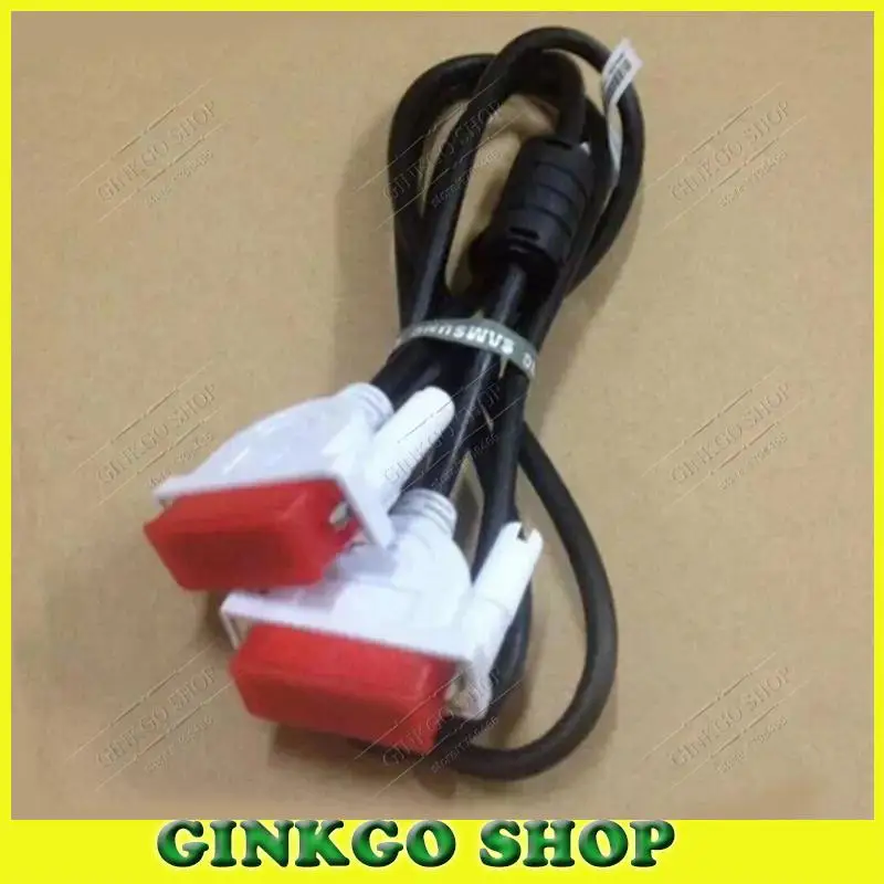 

2pcs/lot New 1.5m Length DVI 18+1 Connection Cable DVI-D Signal Dual Magic Ring for Samsung ect