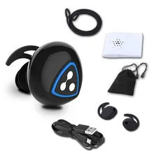 100% original Syllable D900S Bluetooth Stereo Earphone Wireless Music Headset Handsfree Mini Earbud fone de ouvido black &white