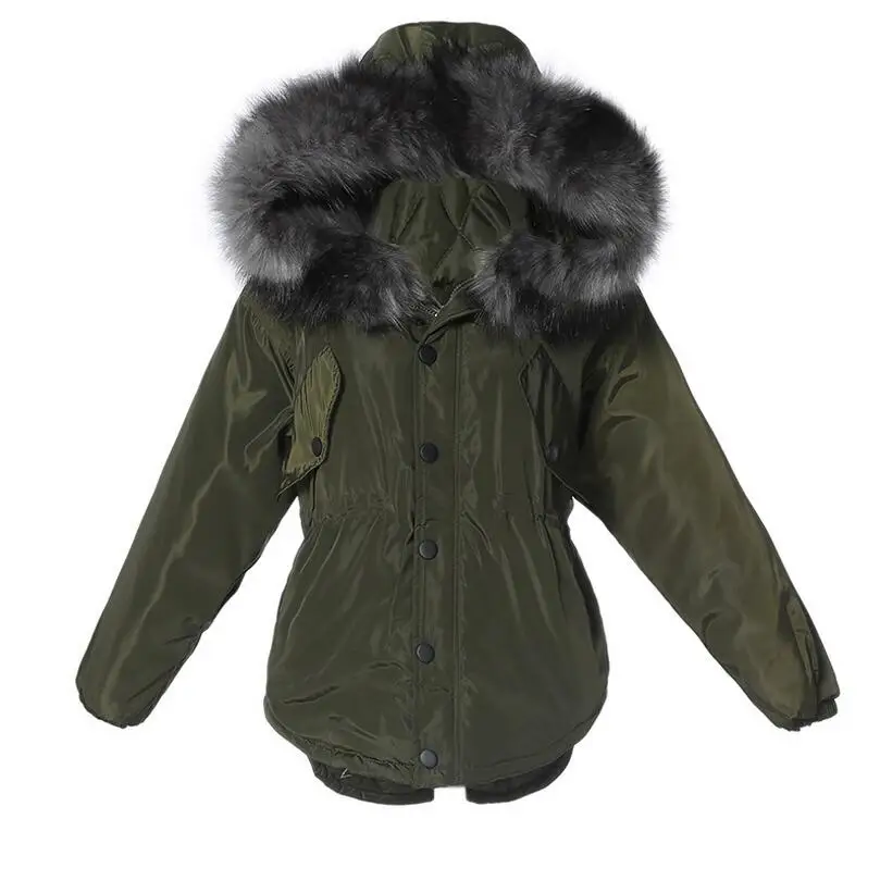 2017 New Fashion Winter font b Jacket b font font b Women b font Fake big