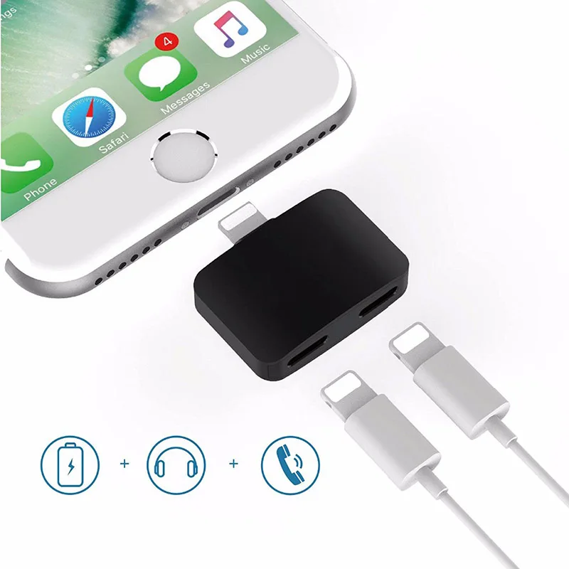 imágenes para Nuevo Para que El Rayo Original earpods Auriculares Carga del Adaptador de Audio para iPhone 7 Plus 7 Llamada de Soporte Para IOS 10.3 conector imágenes para Nuevo Para que El Rayo Original earpods Auriculares Carga del Adaptador de Audio para iPhone 7 Plus 7 Llamada de Soporte Para IOS 10.3 conector