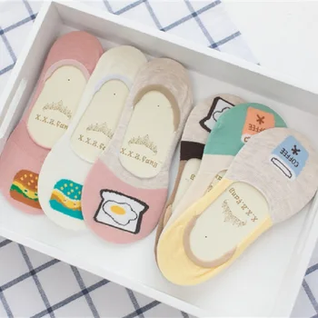 

2019 New hot selling women's socks slippers for home use quality invisible cotton breathable 12pcs=6pairs women's short socks