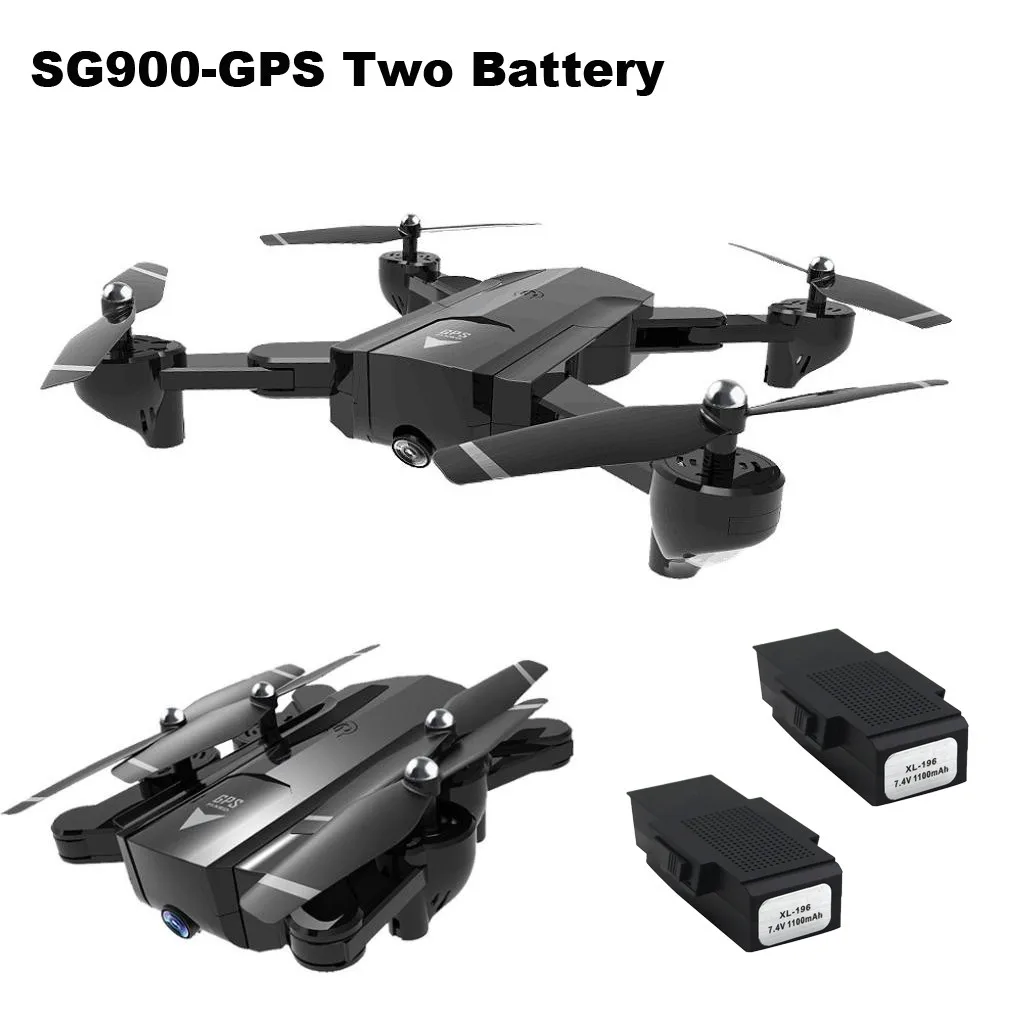 

Drones With Camera HD Wide-angle SG900 Foldable Quadcopter 2.4GHz Full 720P/1080P WIFI FPV GPS Fixed Point Drone RC helicopter