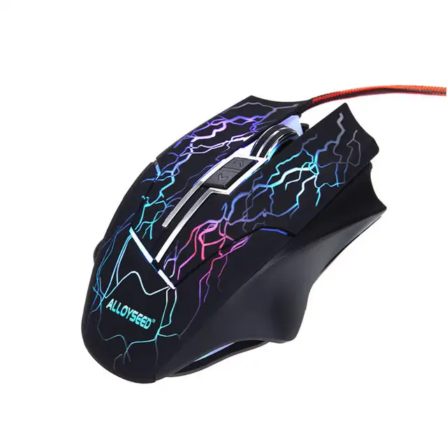 Pro Wired Gaming Mouse LED Adjustable 6D 3200 DPI USB Optical Gaming Mice Mouse for Pro Game Notebook PC Laptop Computer Pro Wired Gaming Mouse LED Adjustable 6D 3200 DPI USB Optical Gaming Mice Mouse for Pro Game Notebook PC Laptop Computer