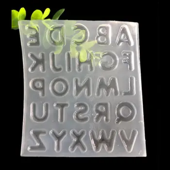 

26 English Letters Alphabet Resin Casting Mold Silicone Mold Jewelry Making Tool