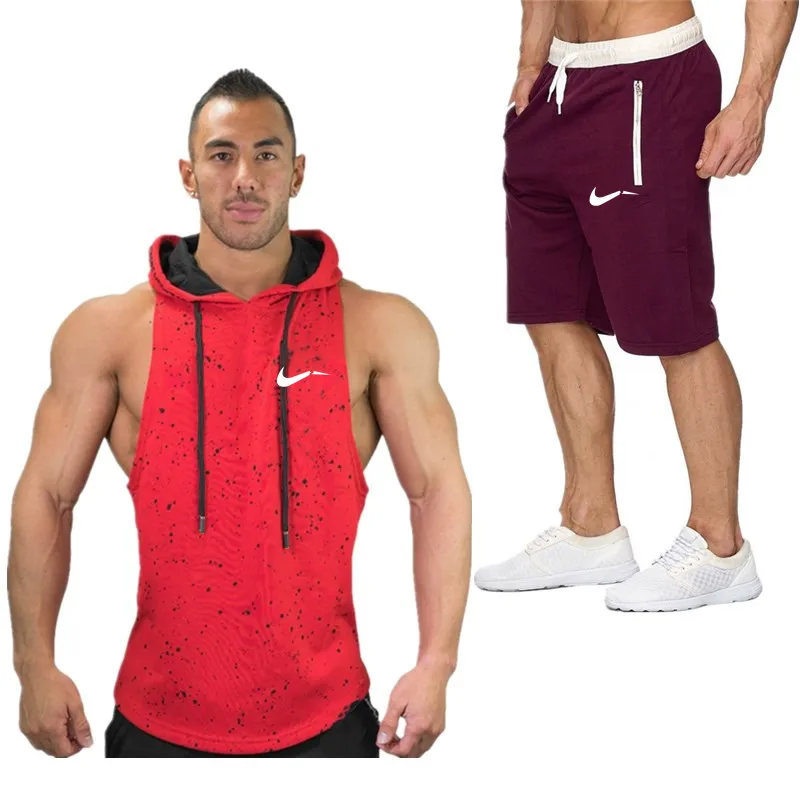 

Summer brand T-shirt men + shorts suit high quality T-shirt men's printing sports suit T-shirt suit men's casual shirt T-shirt