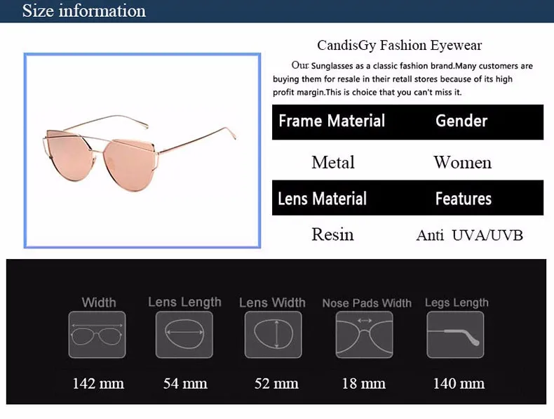 CandisGy, кошачий глаз, женские солнцезащитные очки, новинка, фирменный дизайн, зеркальные плоские, розовое золото, Ретро стиль, кошачий глаз, модные солнцезащитные очки, женские очки