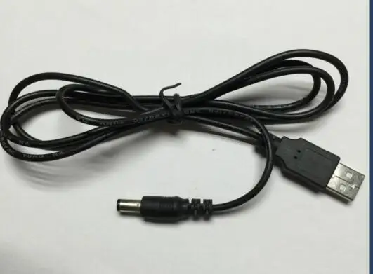

Free shipping USB power adapter cable USB to DC5.5 DC5.5 * 2.1mm DC power cable line data line