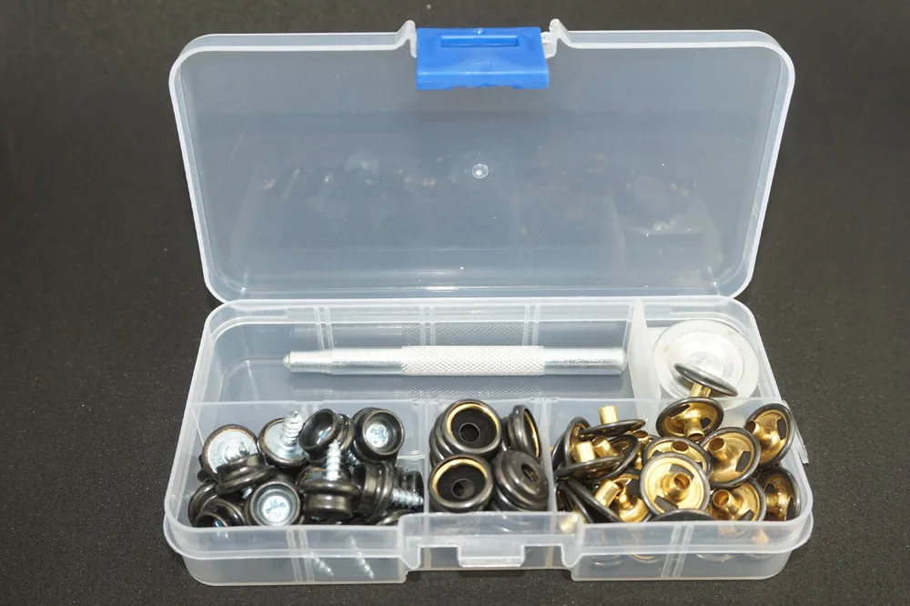 62pcs/lot Heavy Duty Snap Fasteners Press studs for Sofa Recliner Chair Furniturestud fastener