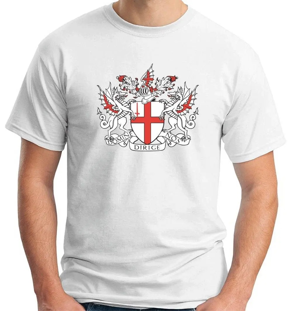 Men  t shirts fashion Men Casual T Shirt Tops Tee City of London citta hip hop T-shirt Normal Short Sleeve Cotton T Shirts