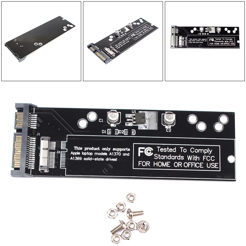 Brand New For Apple Macbook Air A1370 & USB Cable SSD to SATA Adapter