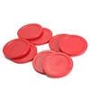 8 Pcs 63 mm Red Air Hockey Table Pucks Puck Mallet Goalies Children Table Game Party Tools Entertainment Accessories ► Photo 3/3