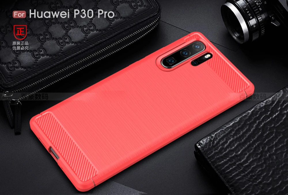 Для Huawei P30 Lite чехол из углеродного волокна противоударный чехол для телефона для Huawei P 30 Lite P30 Pro Чехол полная защита бампер