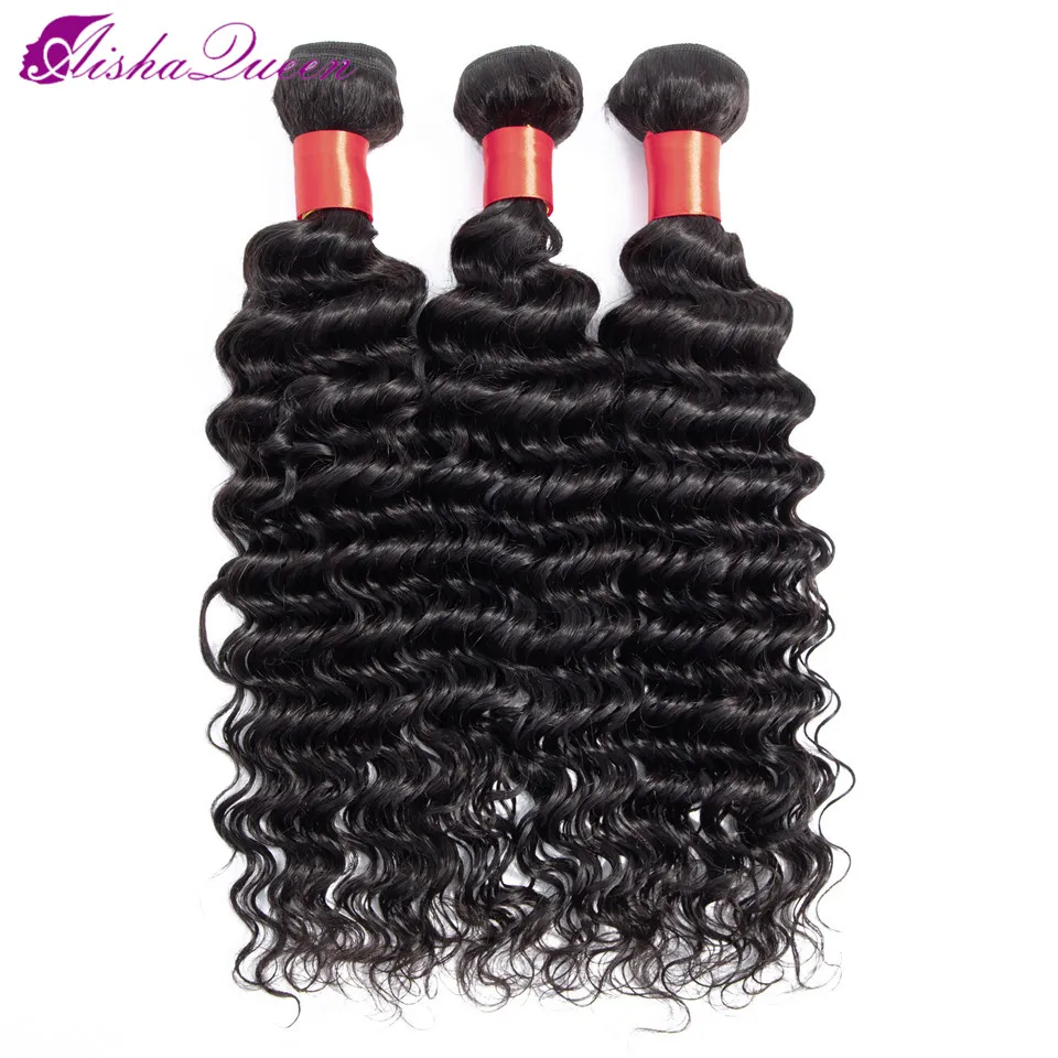 Aisha Queen Peruvian Deep Wave Bundles Deal 3 Bundles 100% Non Remy Human Hair Extensions Peruvian Hair Bundles Aisha Queen Peruvian Deep Wave Bundles Deal 3 Bundles 100% Non Remy Human Hair Extensions Peruvian Hair Bundles