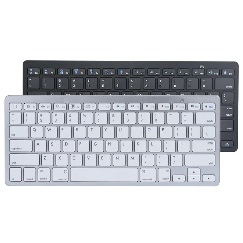 

High Quality Slim Bluetooth Keyboard Keyboard Universal Wireless Fingerboard Mini Teclado For PC laptop Phones Tablets Projector