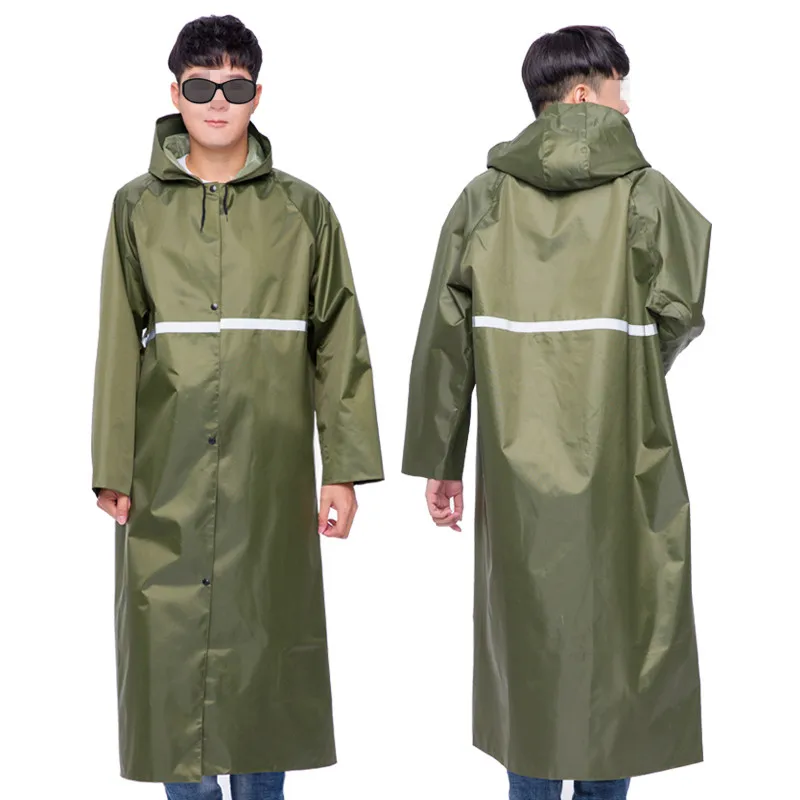 

Rain poncho Long style raincoat for 170-185cm heright Raincoat Poncho Hood Travel Trip Camping Hiking Must Use RainCoat Oxford