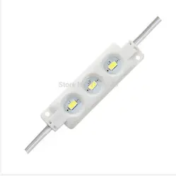 Водить перед магазин окно Светодиодный модуль свет знак бар SMD 5630 5730 3LED инъекций Холодный белый IP68 Водонепроницаемый полосы света