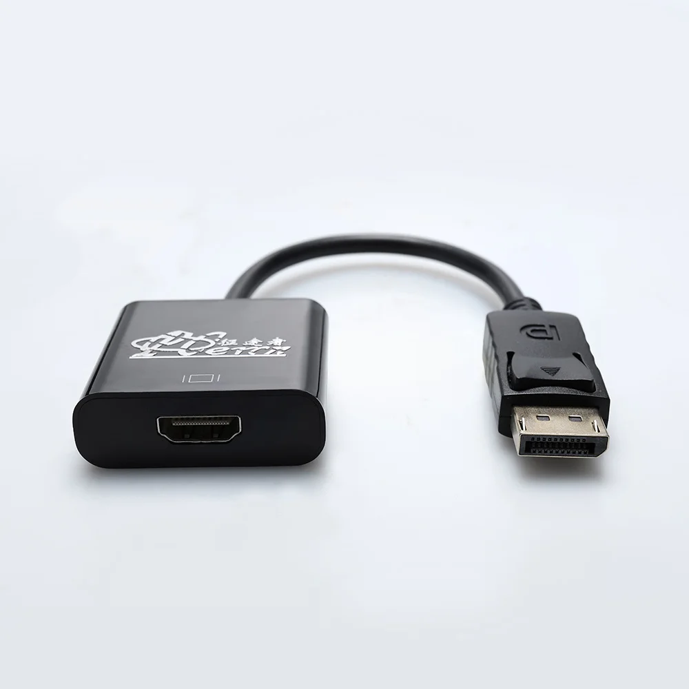 PCER 4 K Displayport إلى محول HDMI موانئ دبي ذكر إلى أنثى HDMI محول ل HDTV العارض محمول موانئ دبي محول HDMI