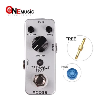 

MOOER Micro Triangle Buff Fuzz Effect Guitar Pedal True bypass with Free Gold Pedal Connector