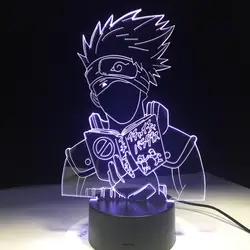 Семь Dragon Ball Z красочное видение стерео светодио дный Светодиодная лампа 3D лампа красочный градиент акриловая лампа сенсорное управление