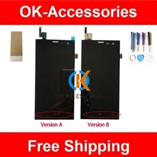 Haute Qualité Pour Highscreen Zera S (rev. S) Écran lcd + Écran Tactile Digitizer Assemblée Avec Des Outils et Adhseive Bande 1 PC/Lot