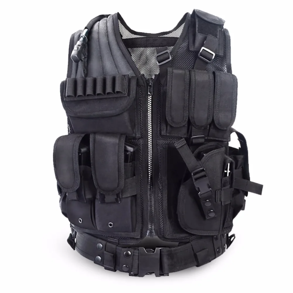 

Multi-functional Tactical Vest CS Field Vest Outdoor Military Equipment Supplies Lightweight Breathable Tactical Combat Vest